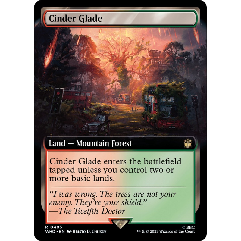 Cinder Glade (Extended Art) [Doctor Who]