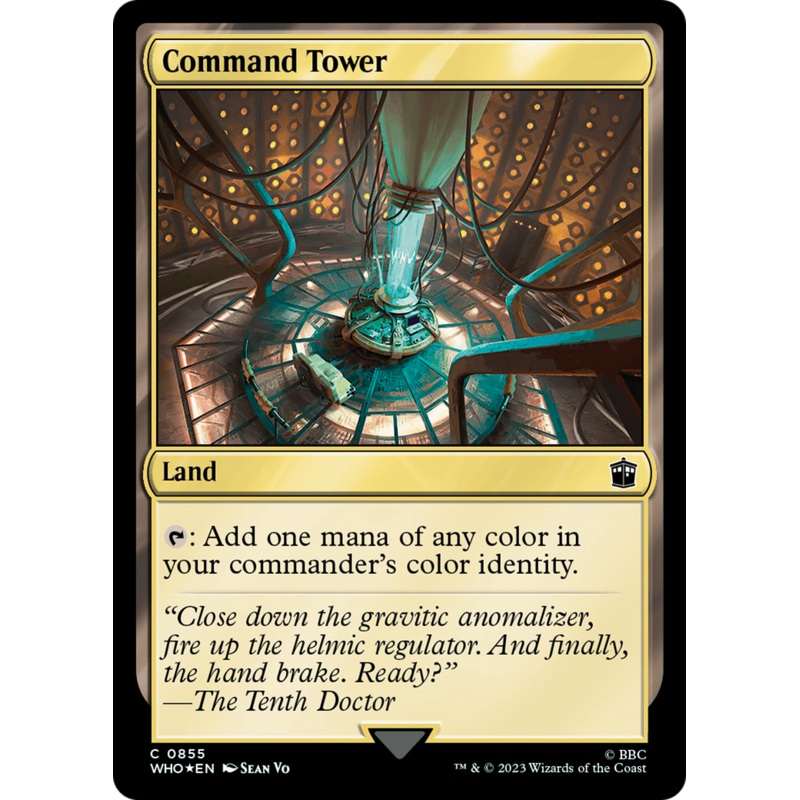 Command Tower (0855)(Surge Foil) [Doctor Who]