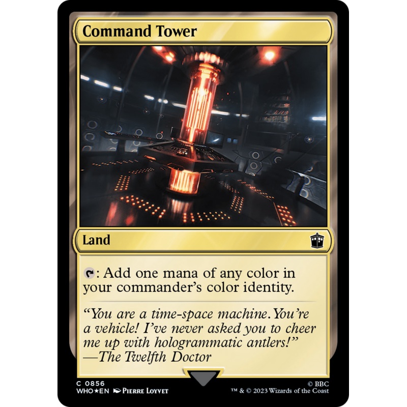 Command Tower (0856) (Surge Foil) [Doctor Who]