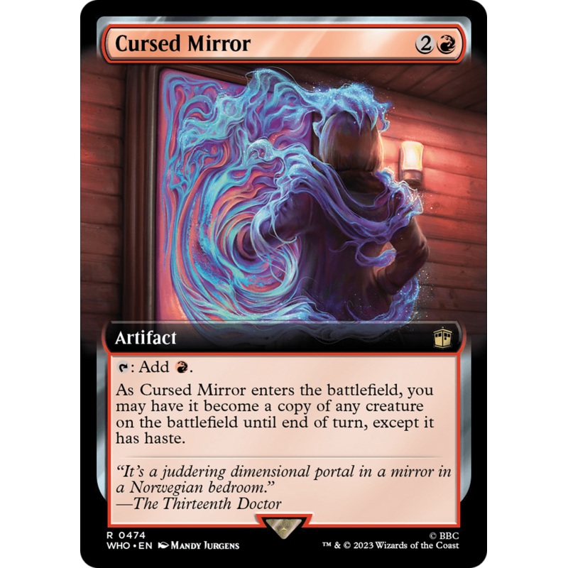 Cursed Mirror (Extended Art) [Doctor Who]
