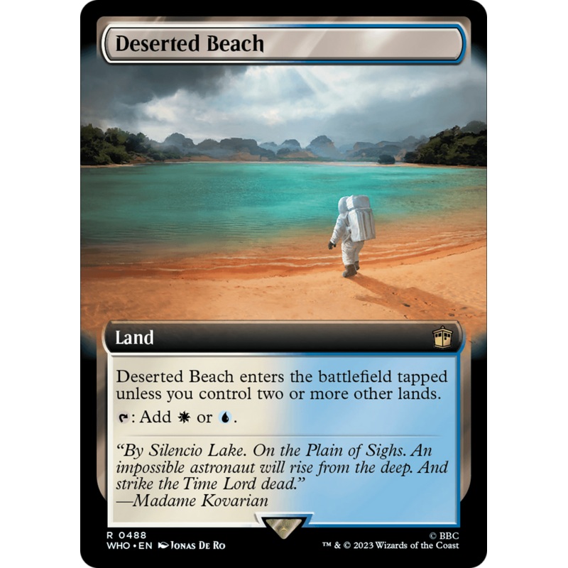 Deserted Beach (Extended Art) [Doctor Who]