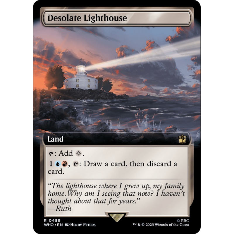 Desolate Lighthouse (Extended Art) [Doctor Who]