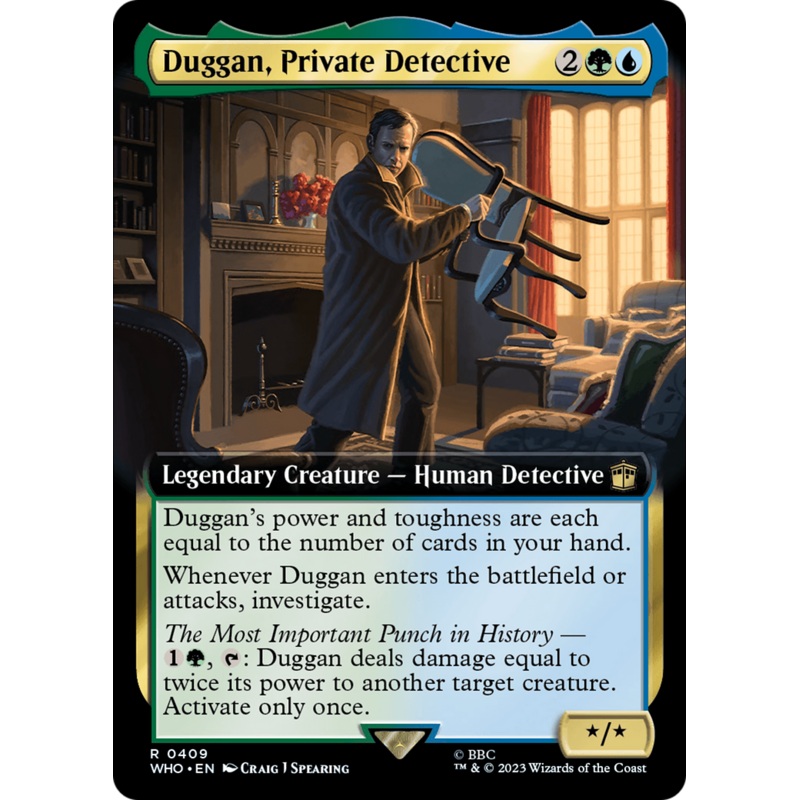 Duggan, Private Detective (Extended Art) [Doctor Who]