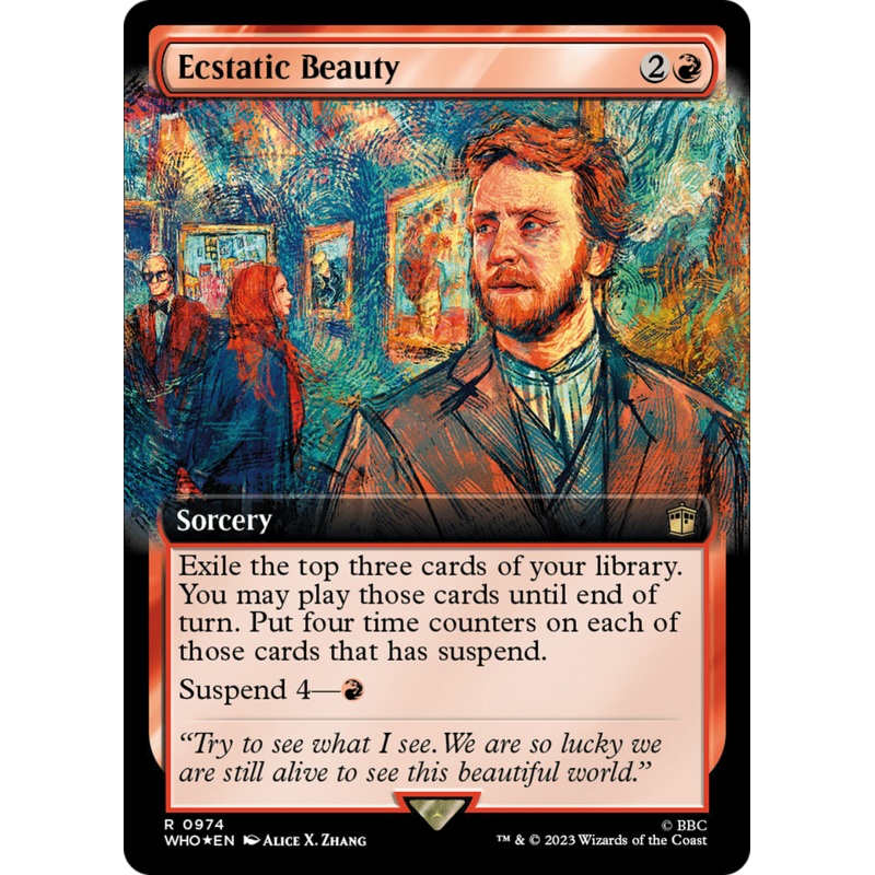 Ecstatic Beauty (Extended Art) (Surge Foil) [Doctor Who]