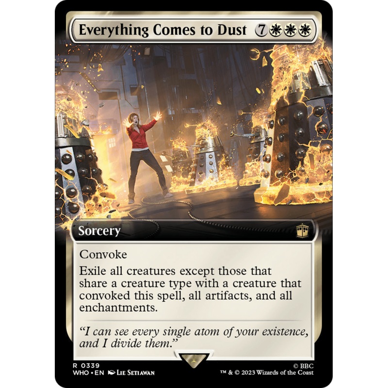 Everything Comes to Dust (Extended Art) [Doctor Who]