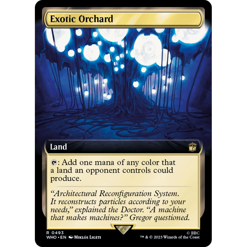 Exotic Orchard (Extended Art) [Doctor Who]