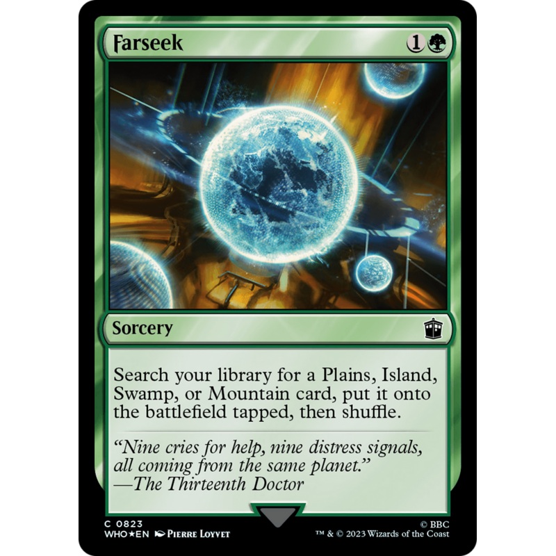 Farseek (Surge Foil) [Doctor Who]