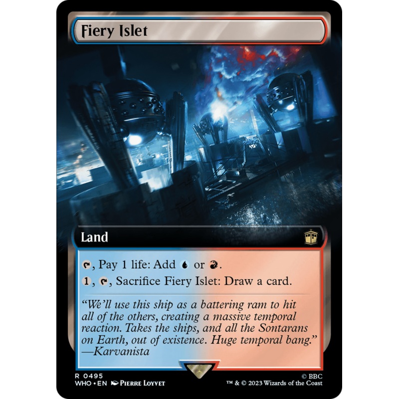 Fiery Islet (Extended Art) [Doctor Who]