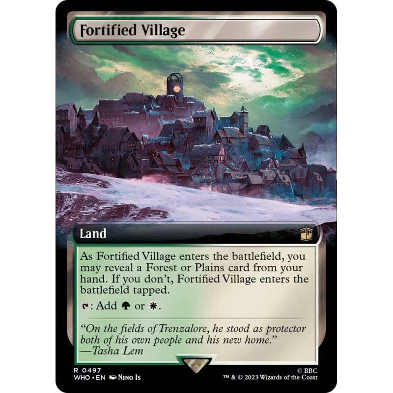Fortified Village (Extended Art) [Doctor Who]