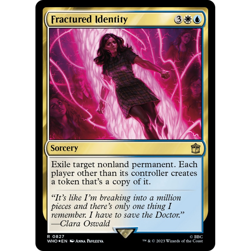 Fractured Identity (Surge Foil) [Doctor Who]