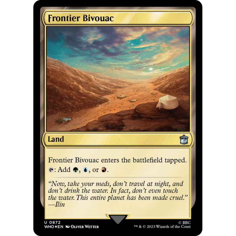 Frontier Bivouac (Surge Foil) [Doctor Who]
