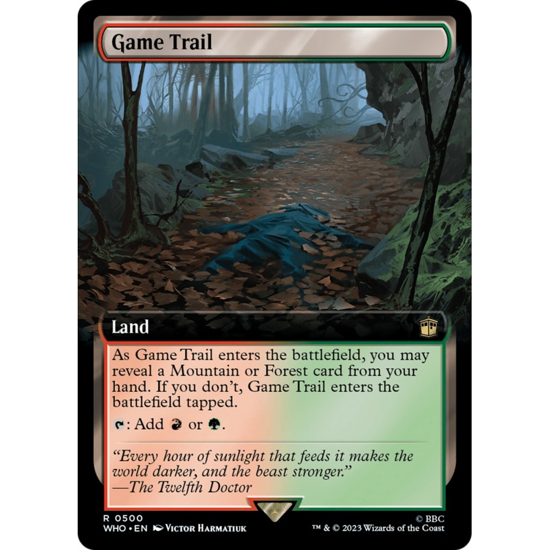 Game Trail (Extended Art) [Doctor Who]