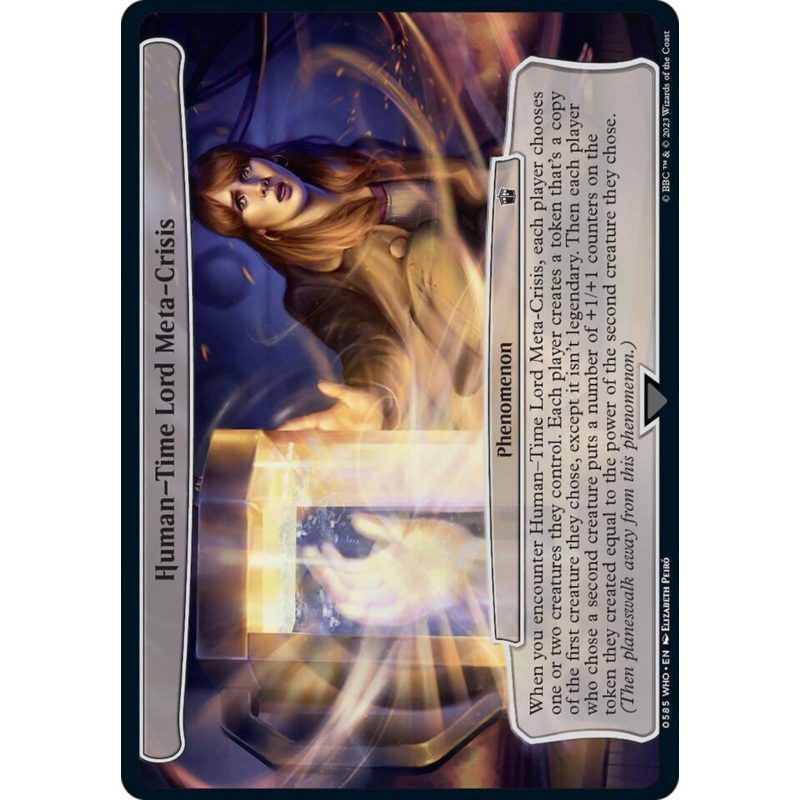 Human-Time Lord Meta-Crisis [Doctor Who]