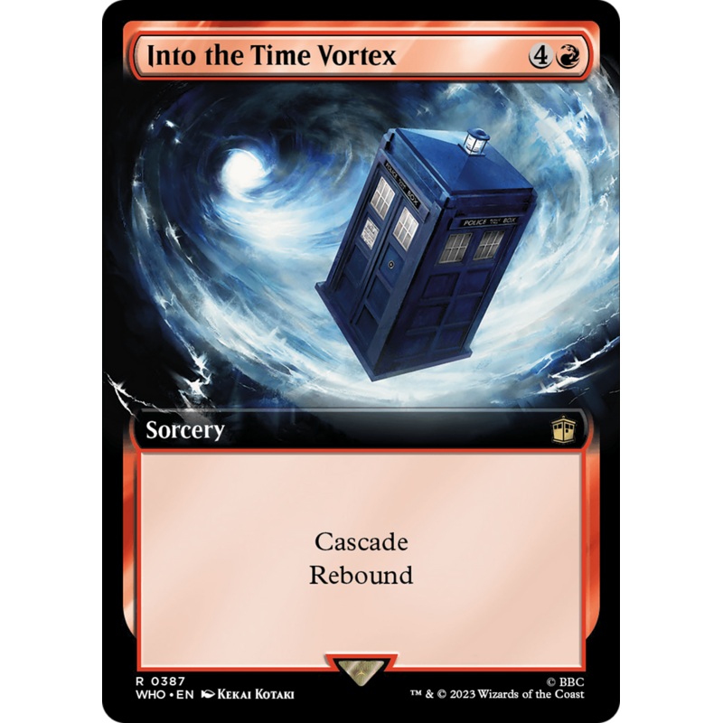 Into the Time Vortex (Extended Art) [Doctor Who]