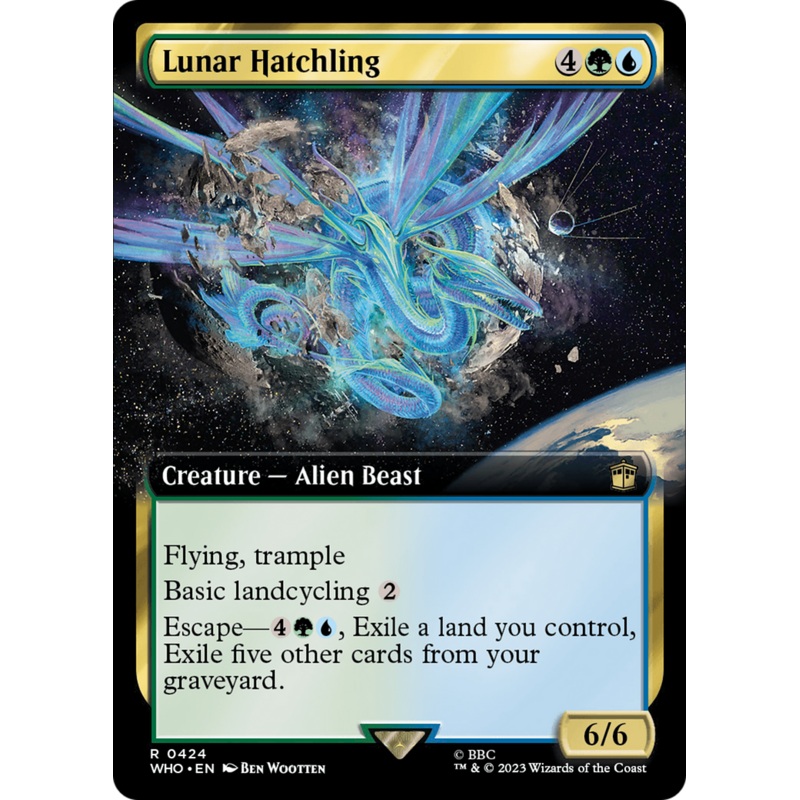 Lunar Hatchling (Extended Art) [Doctor Who]