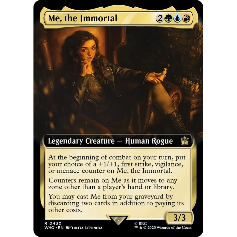 Me, the Immortal (Extended Art) [Doctor Who]