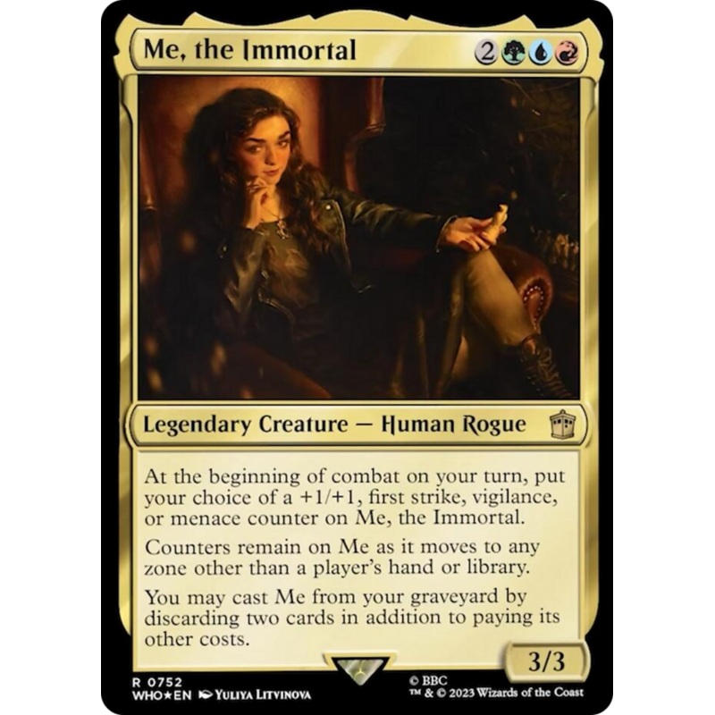 Me, the Immortal (Surge Foil) [Doctor Who]
