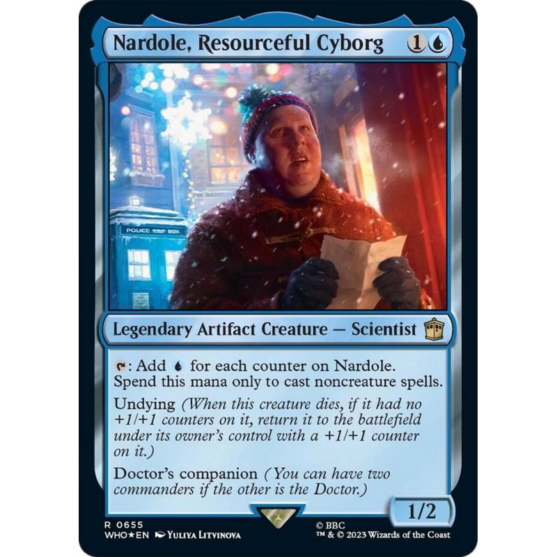 Nardole, Resourceful Cyborg (Surge Foil) [Doctor Who]