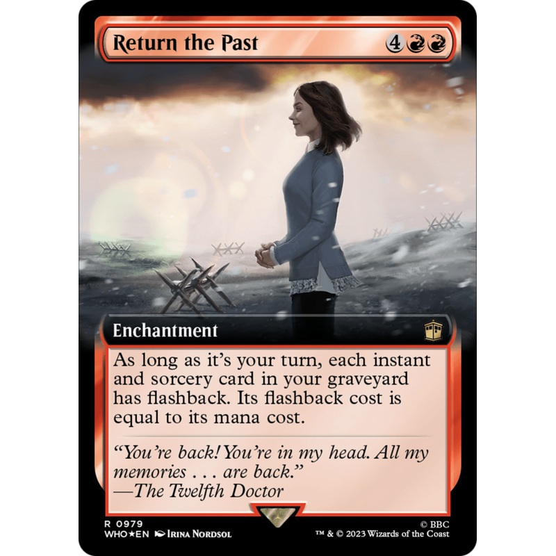 Return the Past (Extended Art) (Surge Foil) [Doctor Who]