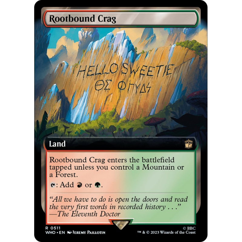 Rootbound Crag (Extended Art) [Doctor Who]