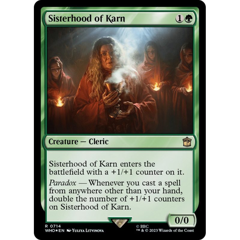 Sisterhood of Karn (Surge Foil) [Doctor Who]