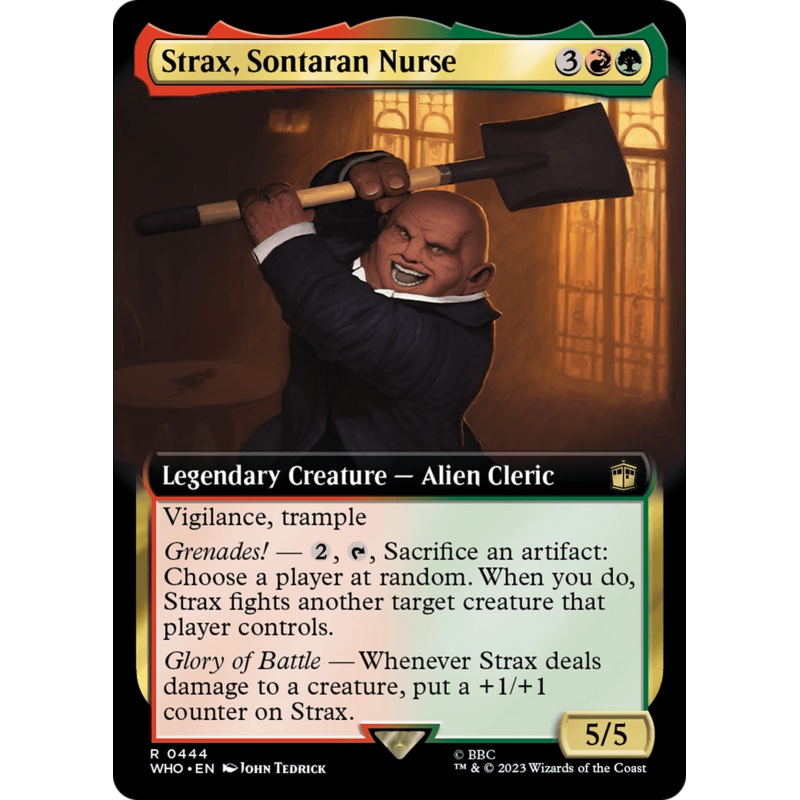Strax, Sontaran Nurse (Extended Art) [Doctor Who]