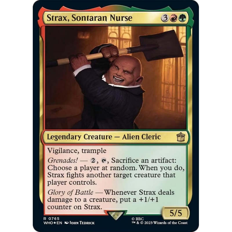 Strax, Sontaran Nurse (Surge Foil) [Doctor Who]