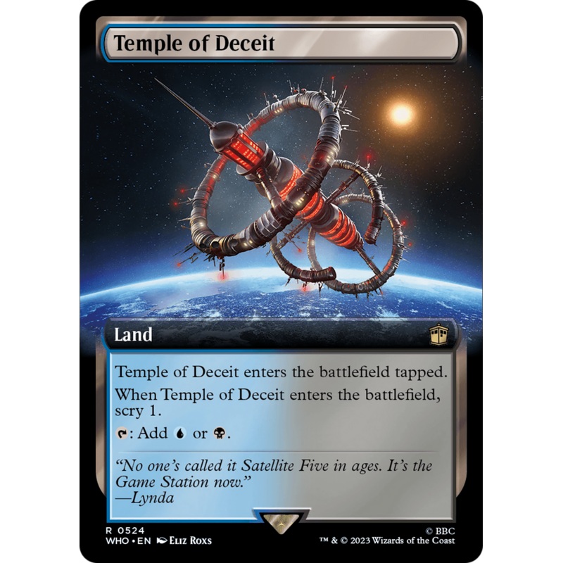 Temple of Deceit (Extended Art) [Doctor Who]