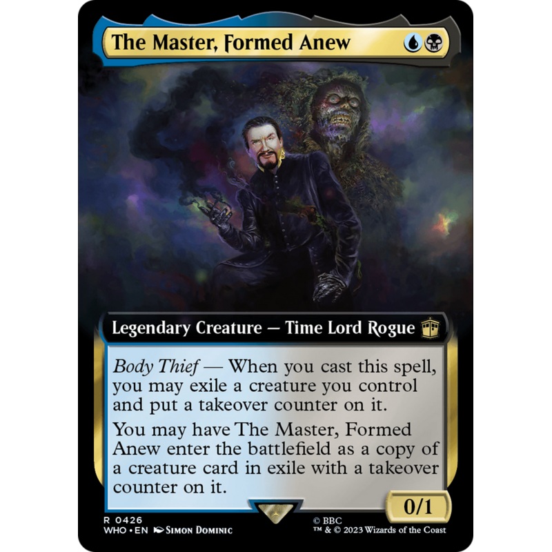 The Master, Formed Anew (Extended Art) [Doctor Who]