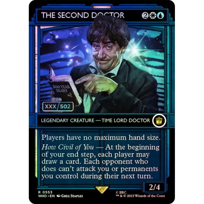 The Second Doctor (Serial Numbered) [Doctor Who]