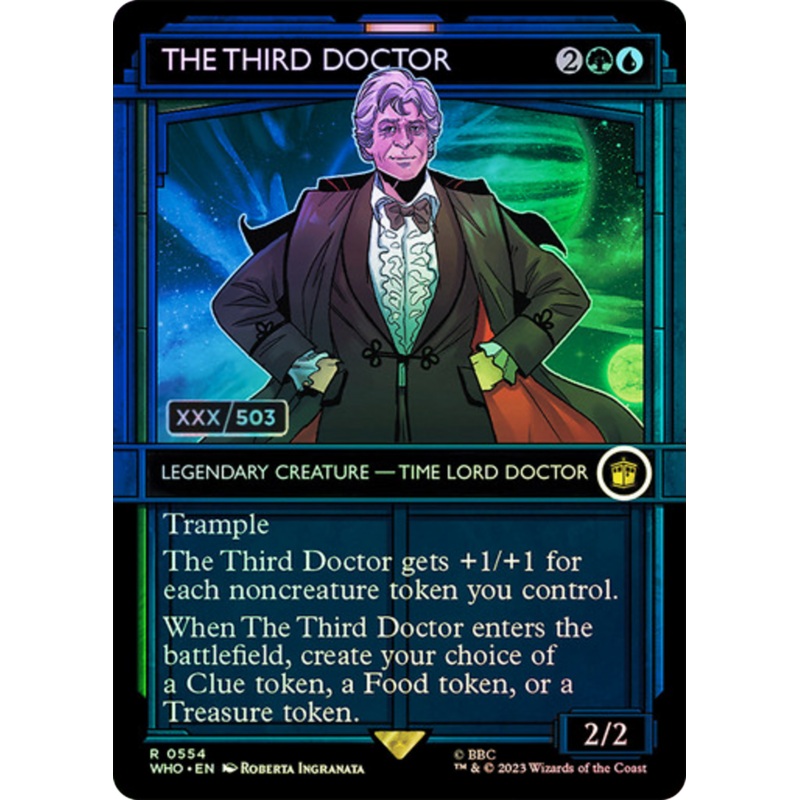 The Third Doctor (Serial Numbered) [Doctor Who]