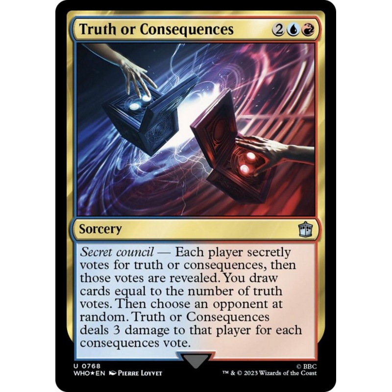 Truth or Consequences (Surge Foil) [Doctor Who]
