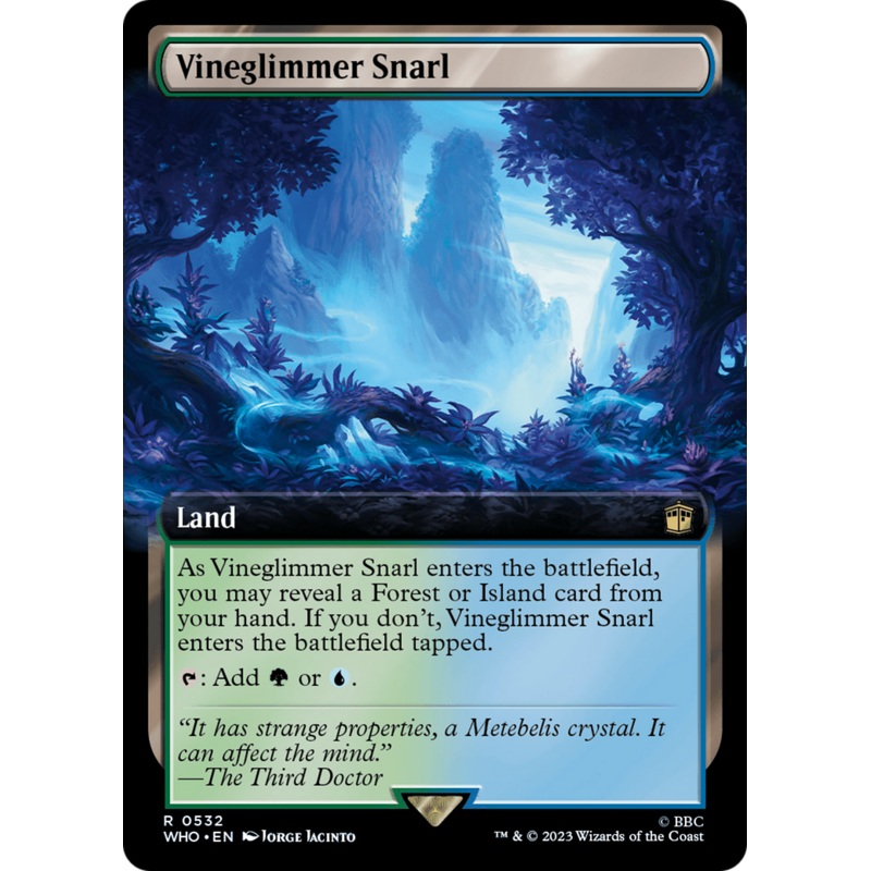 Vineglimmer Snarl (Extended Art) [Doctor Who]
