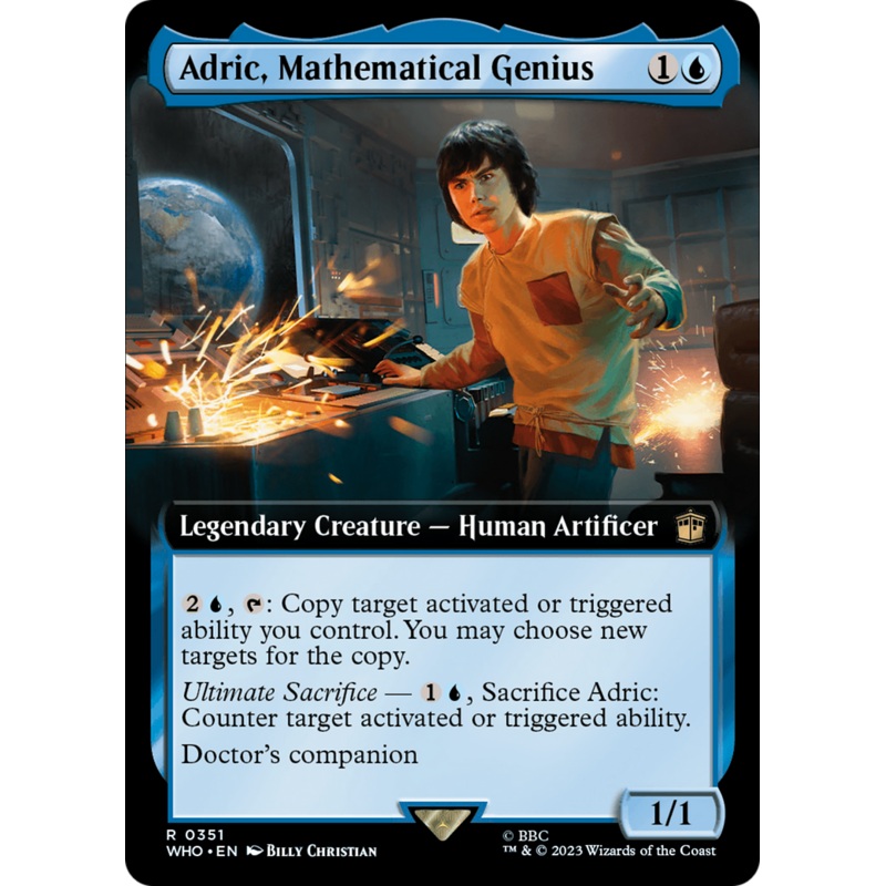 Adric, Mathematical Genius (Extended Art) [Doctor Who]