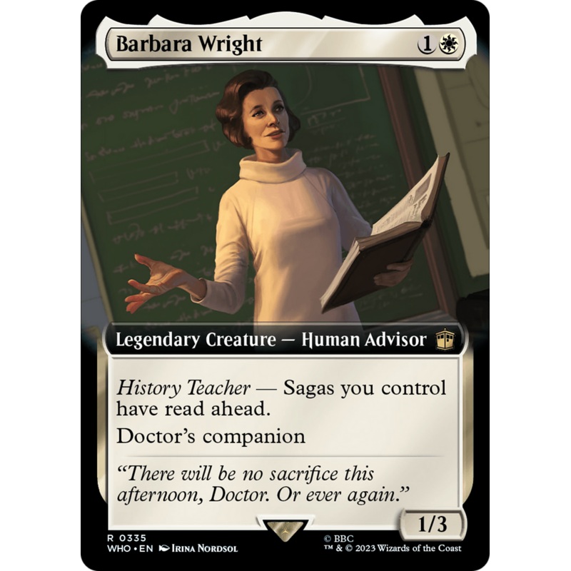 Barbara Wright (Extended Art) [Doctor Who]