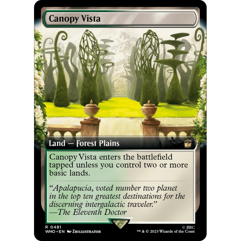 Canopy Vista (Extended Art) [Doctor Who]