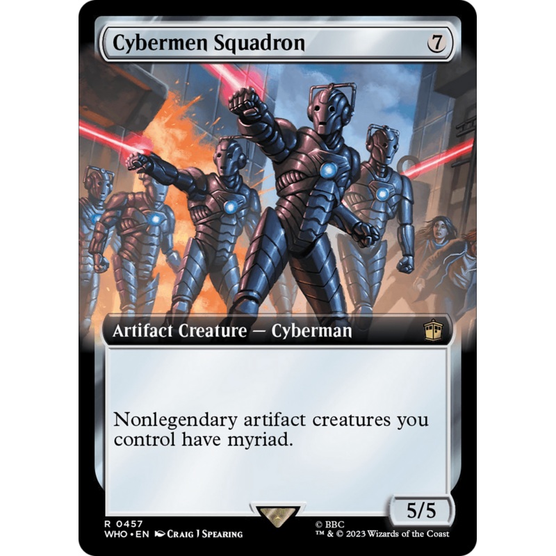 Cybermen Squadron (Extended Art) [Doctor Who]
