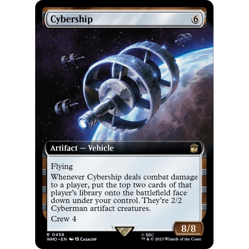 Cybership (Extended Art) [Doctor Who]