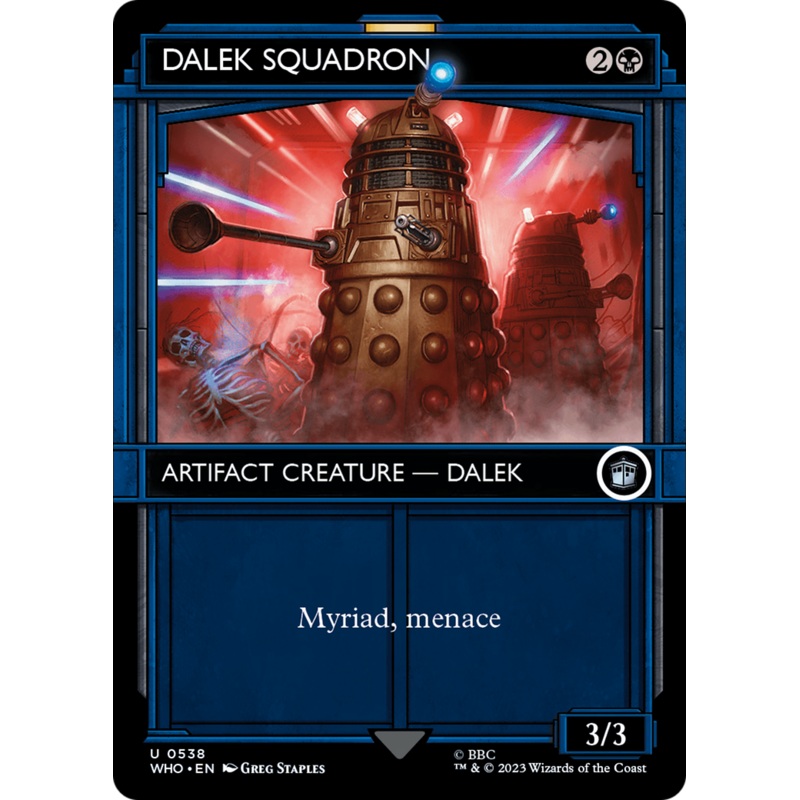 Dalek Squadron (Showcase) [Doctor Who]