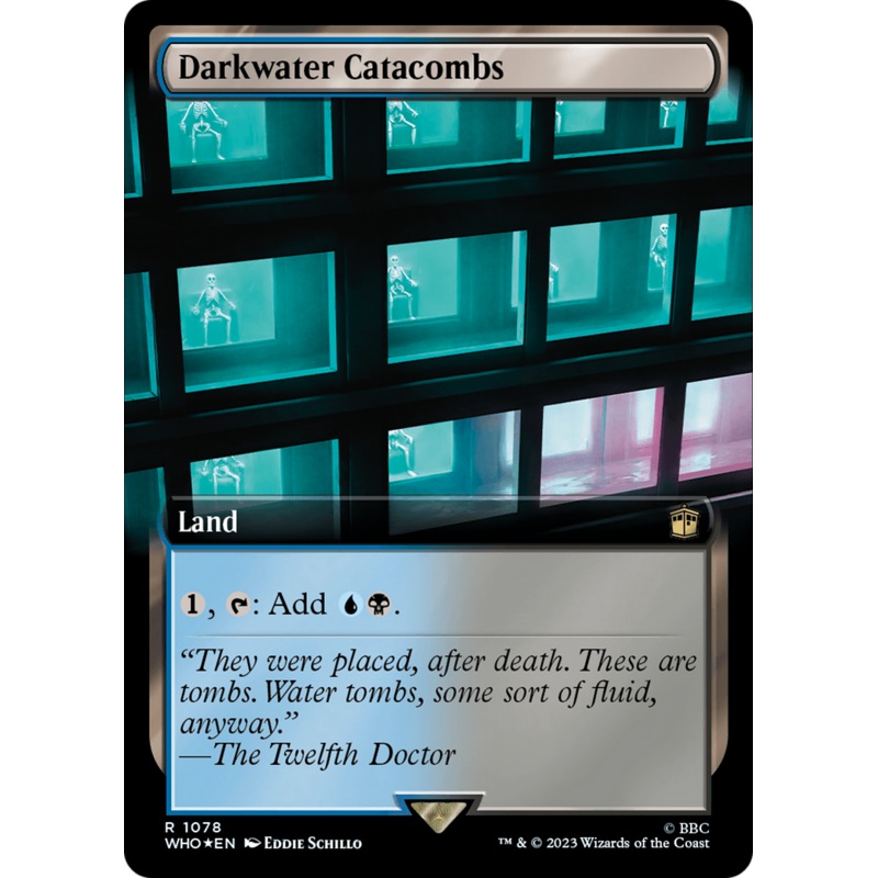 Darkwater Catacombs (Extended Art (Surge Foil) [Doctor Who]