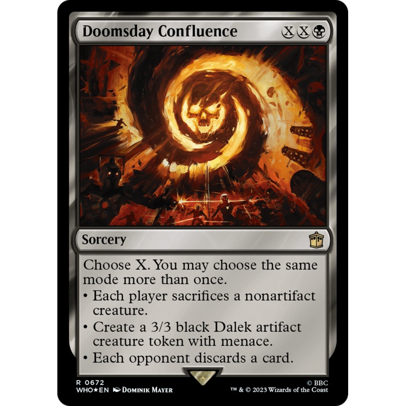 Doomsday Confluence (Surge Foil) [Doctor Who]