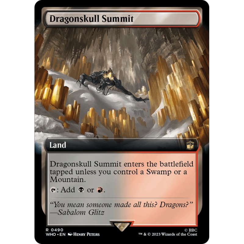 Dragonskull Summit (Extended Art) [Doctor Who]