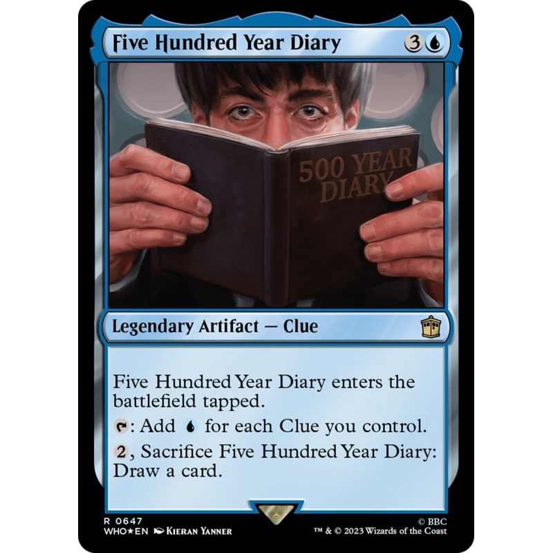 Five Hundred Year Diary (Surge Foil) [Doctor Who]
