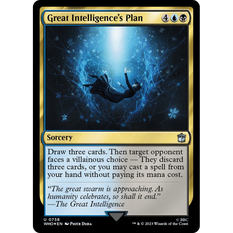 Great Intelligence's Plan (Surge Foil) [Doctor Who]