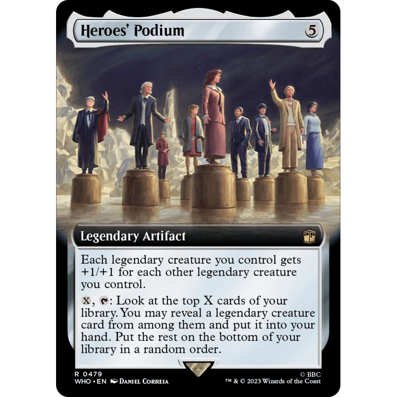 Heroes' Podium (Extended Art) [Doctor Who]