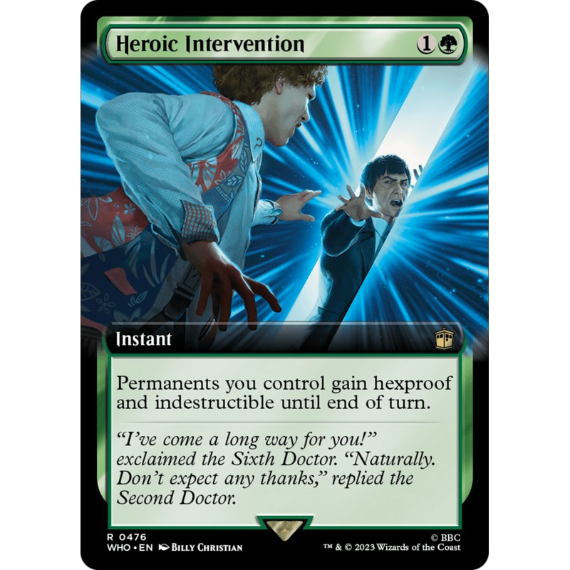Heroic Intervention (Extended Art) [Doctor Who]