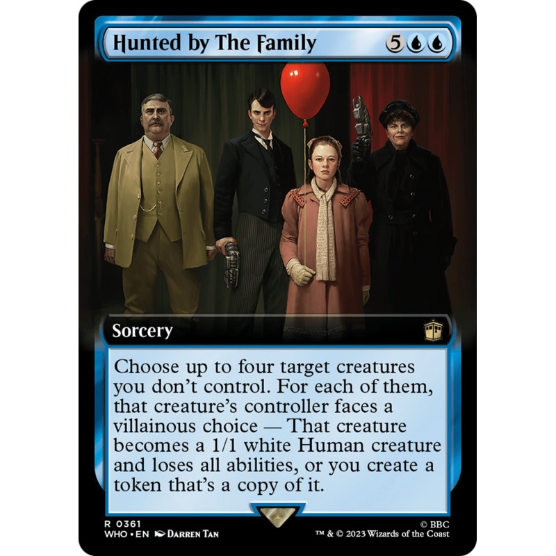 Hunted by The Family (Extended Art) [Doctor Who]