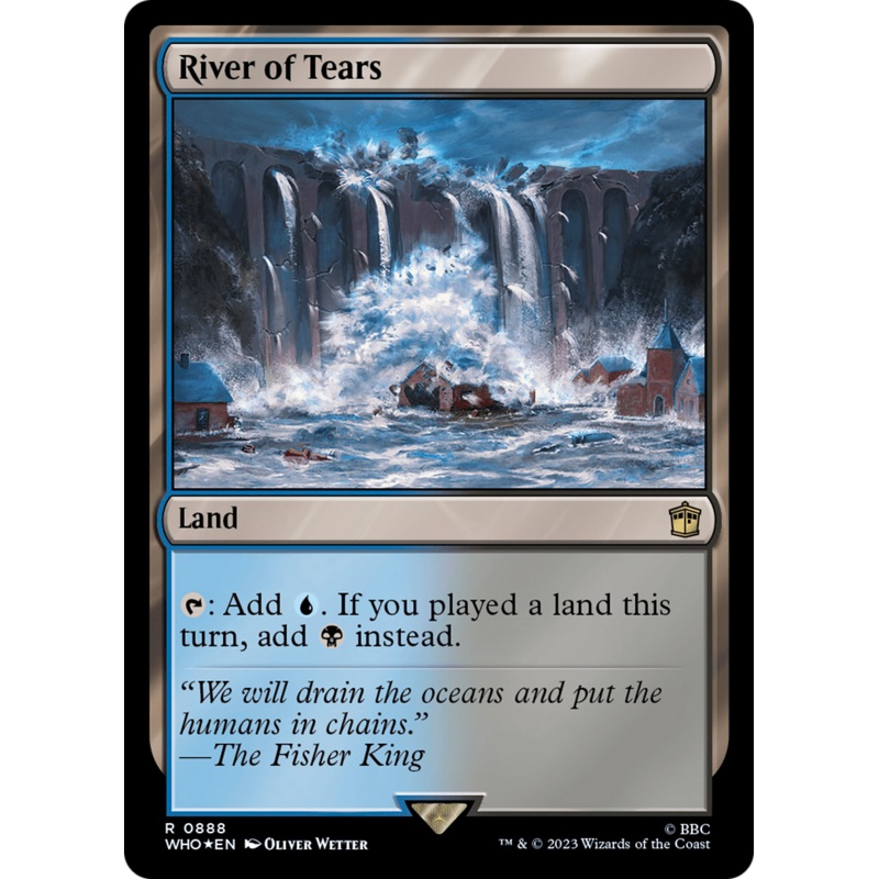 River of Tears (Surge Foil) [Doctor Who]