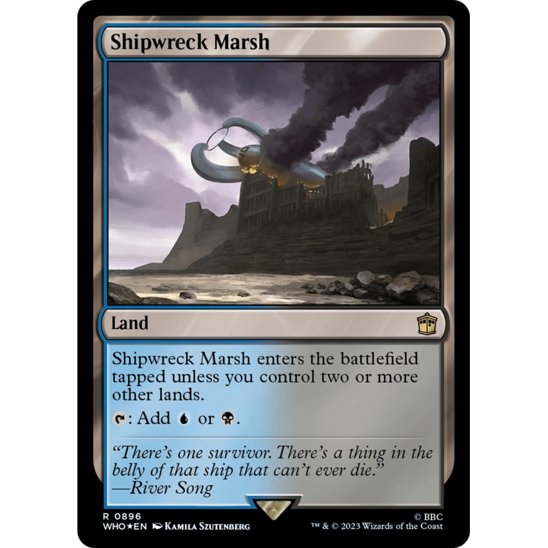 Shipwreck Marsh (Surge Foil) [Doctor Who]