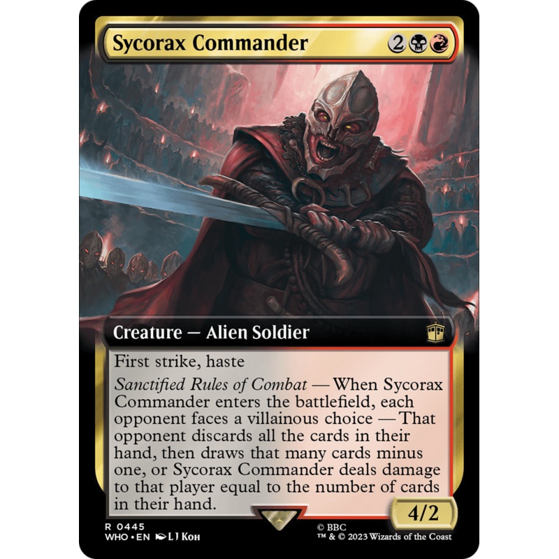 Sycorax Commander (Extended Art) [Doctor Who]
